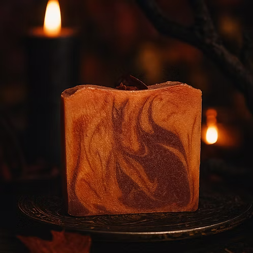 Fall Harvest Handmade Natural Witch Ritual Bar Soap