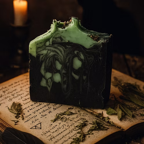 Hecate's Feline Friend Natural Handmade Witch Ritual Bar Soap