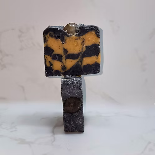 Hex and Honeysuckle Natural Handmade Witch Ritual Bar Soap - Image 2