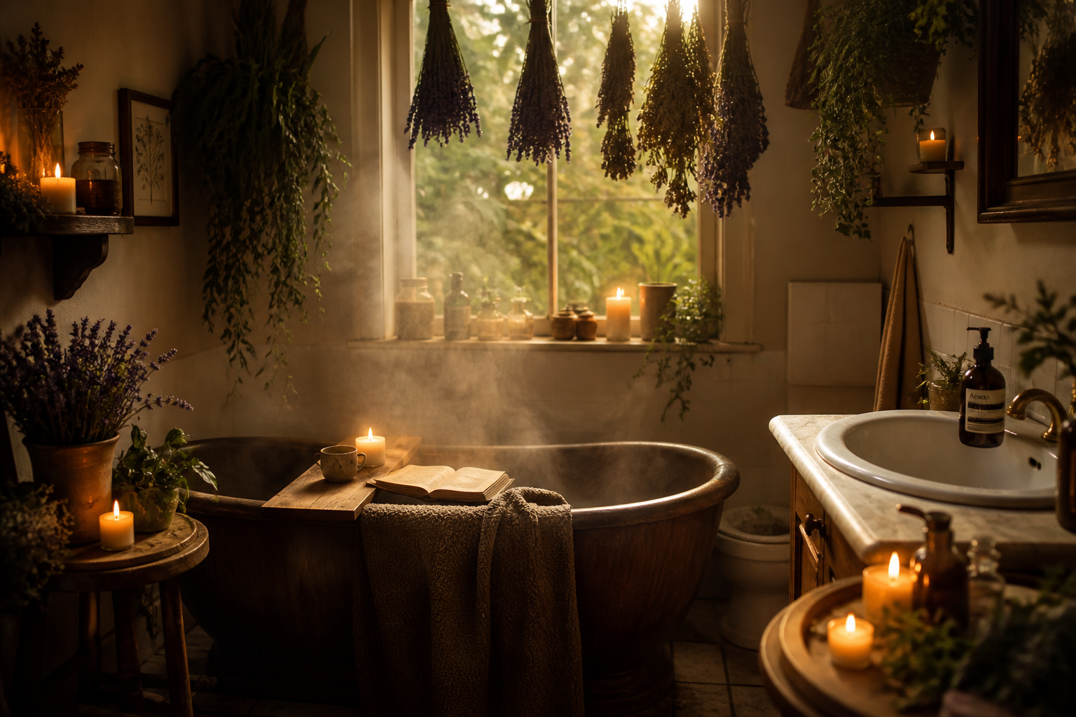 Kitchen Witchery in the Bathroom