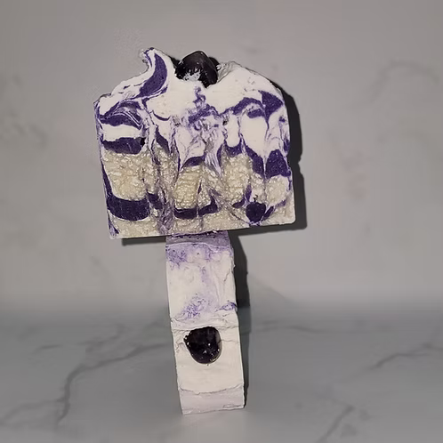 Triple Moon Goddess Natural Handmade Witch Ritual Bar Soap - Image 2