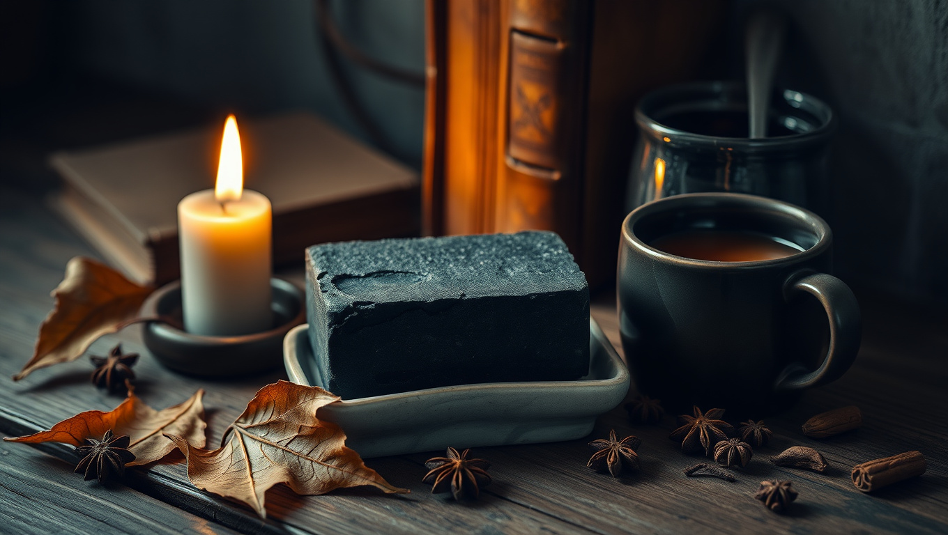 A Dark Academia Self-Care Routine Inspired by Hollow Night Handmade Witch Soap