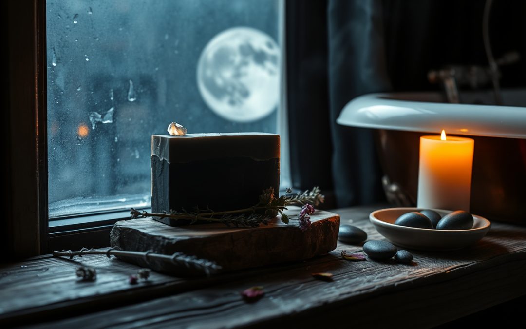 A Full Moon Bath Ritual With Handmade Witch Soap