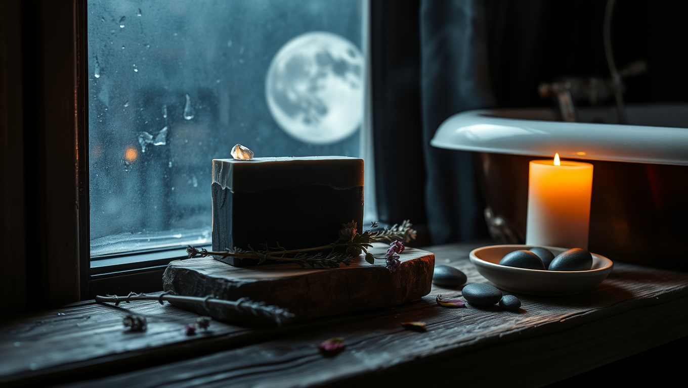 A Full Moon Bath Ritual With Handmade Witch Soap A Full Moon Bath Ritual With Handmade Witch Soap