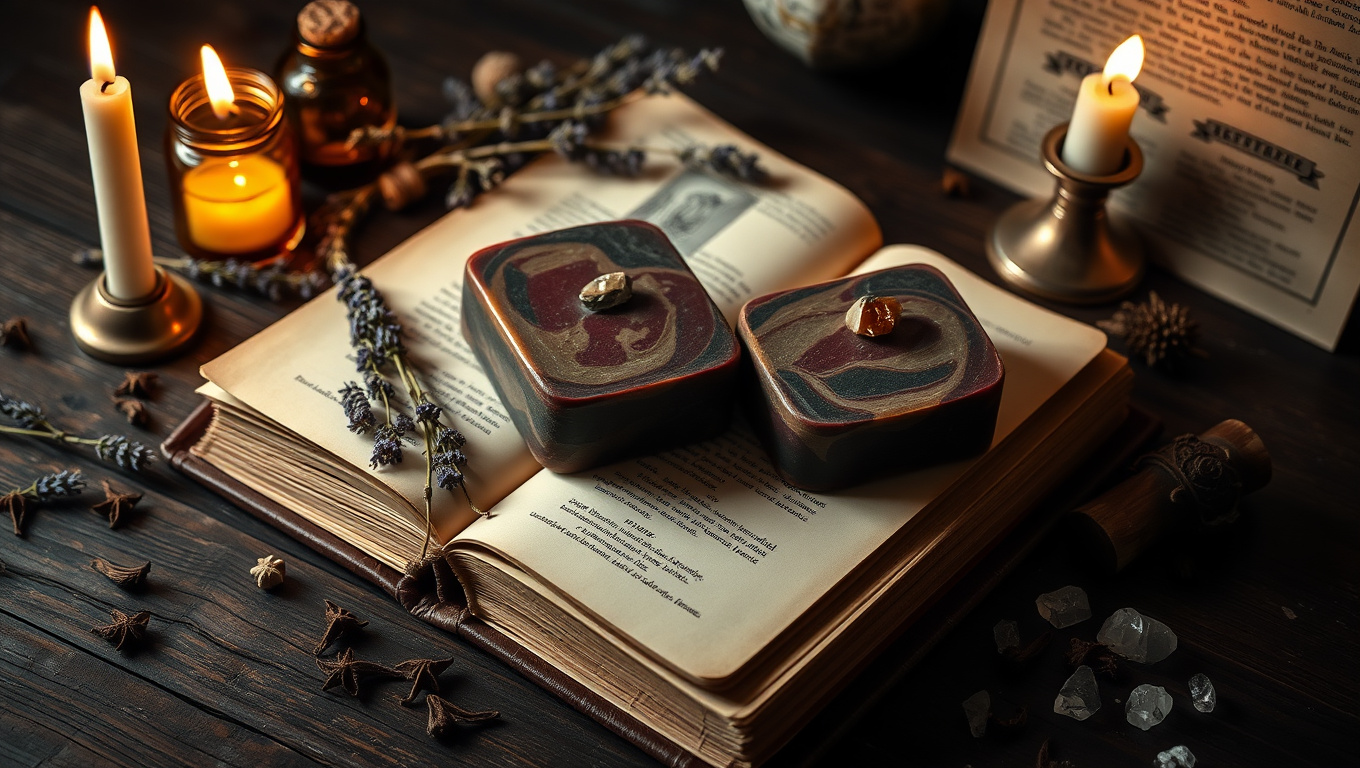 Gifts for the Dark Academia Witch: Handmade Witch Soap and Ritual Treasures They'll Actually Love