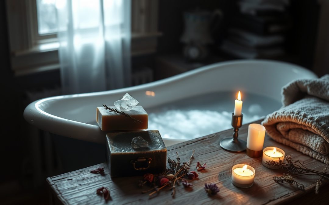 How to Create a Moonlit Bath Ritual at Home with Handmade Witch Soap