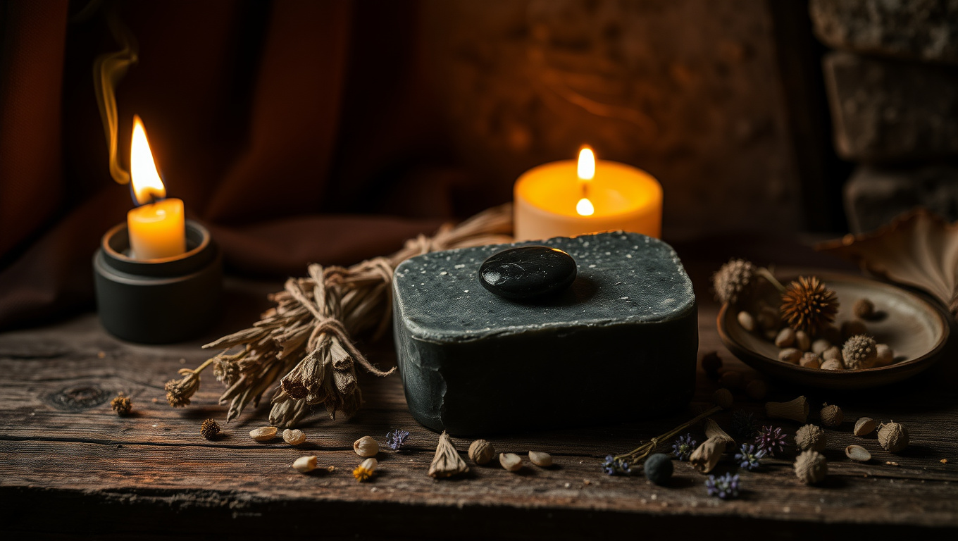 Shadow, Sage & Stillness: A Grounding Ritual with Handmade Witch Soap