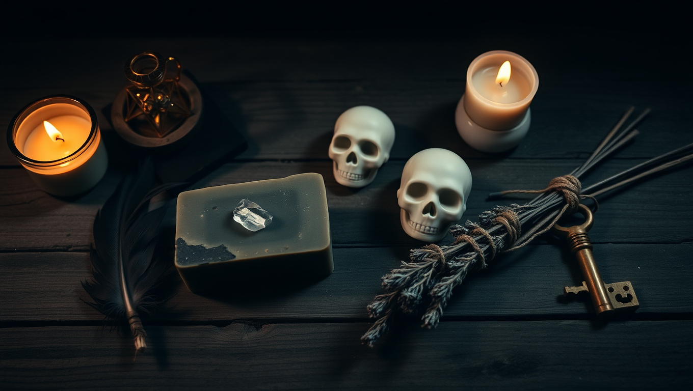 The Symbolism of Ravens, Skulls, Cats, and Brooms in Witchy Aesthetics — and the Handmade Witch Soap That Honors Them The Symbolism of Ravens, Skulls, Cats, and Brooms in Witchy Aesthetics — and the Handmade Witch Soap That Honors Them