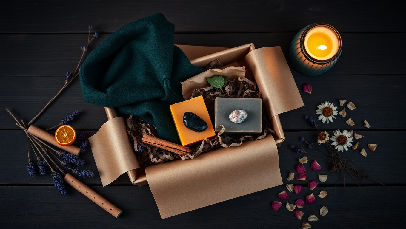 How to Build the Perfect Witchy Gift Box With Handmade Witch Soap and Apparel